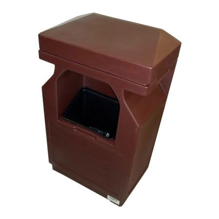 Forte Products Forte 39 Gallon Sidekick Multi-Use Windshield Service Center, Brown - 8001990
